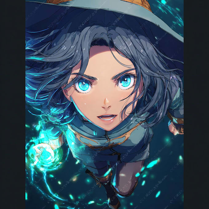do a anime character
