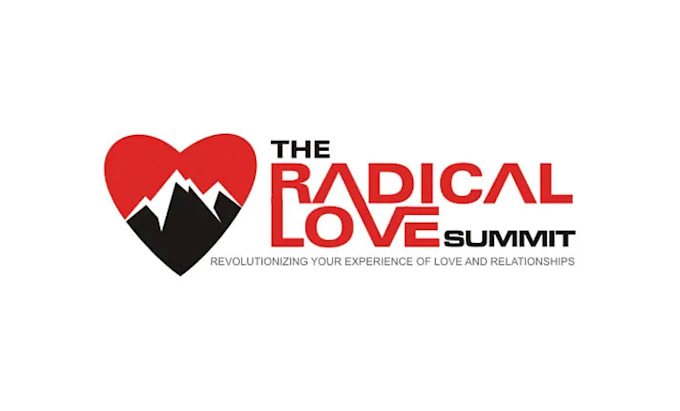 design modern dating app, relationship, love and matchmaking logo