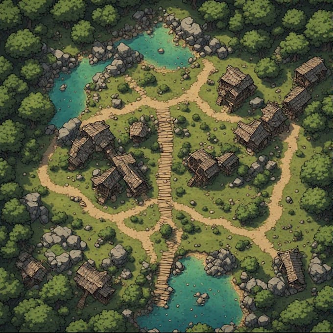 design custom dnd battle maps, regional fantasy maps