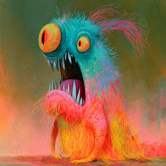 draw your monster or creature