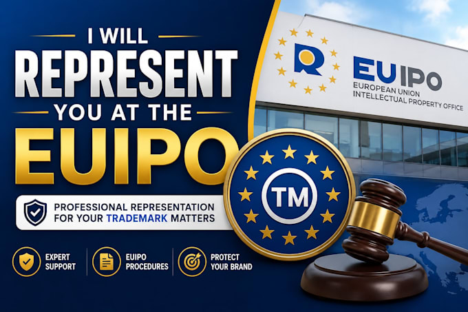 represent you before euipo for your eu trademark matters