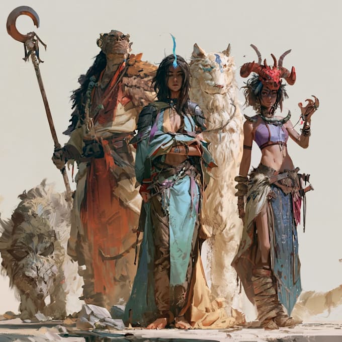 do fantasy dnd party for you