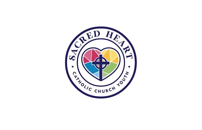 design unique heart battle ground logo