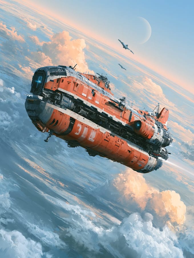 do sci fi spaceship design