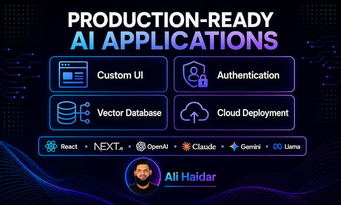 build a custom ai chatbot or rag application with python fastapi