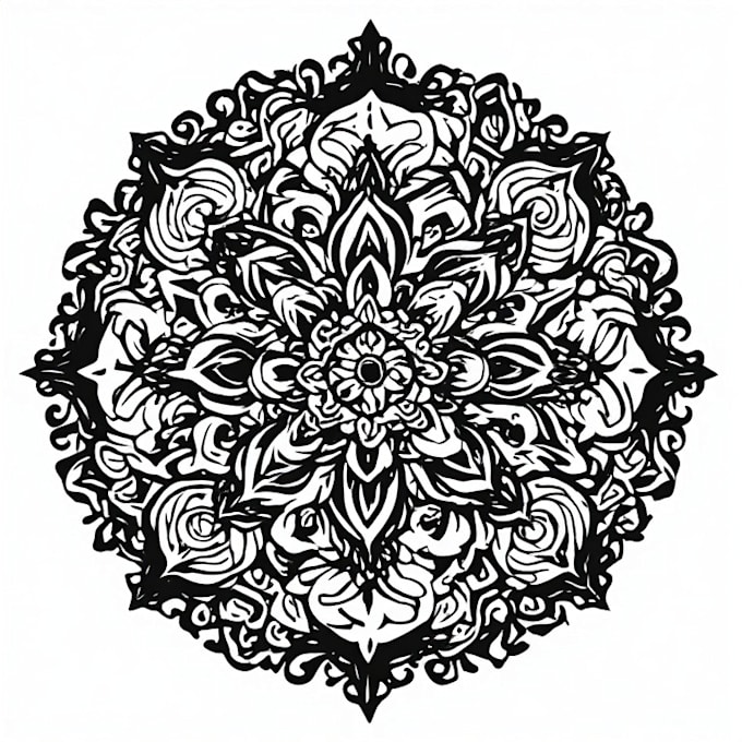 do unique traditional, mandala, polynesian tattoo design