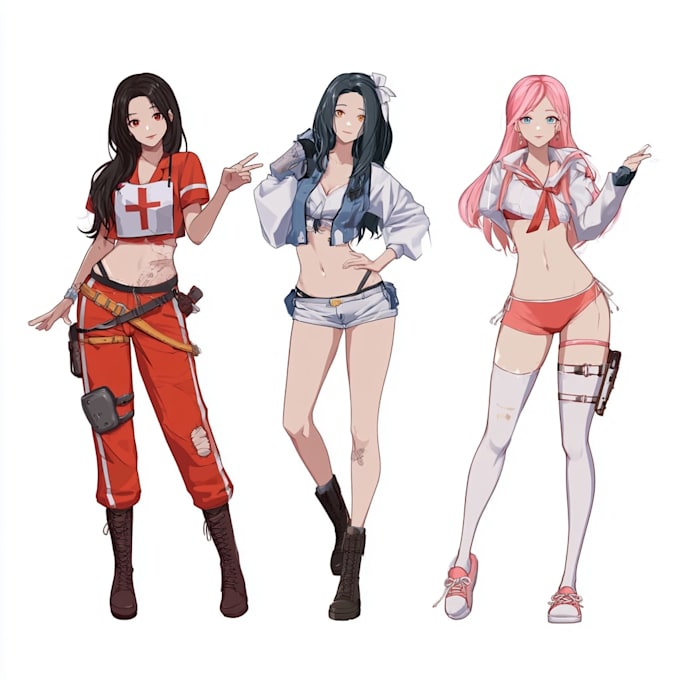 do an anime or character