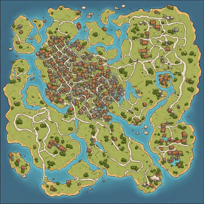 create a custom map for a world, city, town, or dungeon