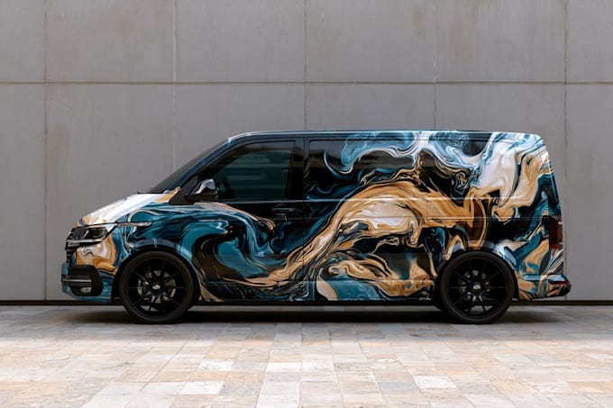 vehicle wrap design, car wrap design