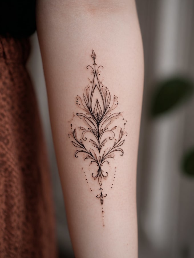 design professional tattoo and custom tattoo