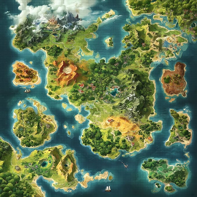 do fantasy maps and city maps
