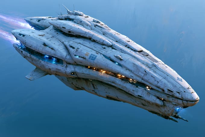 do sci fi spaceship design