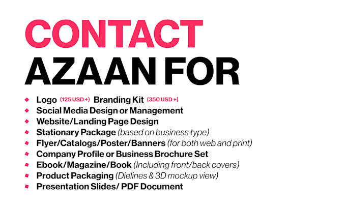 be your graphic designer for any graphic design work