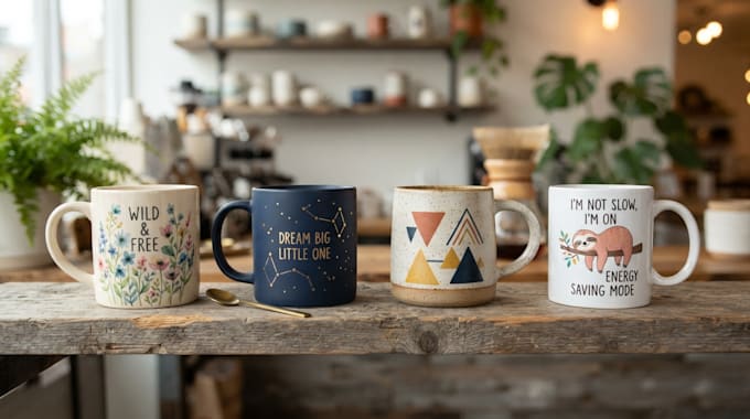 design awesome custom mug design