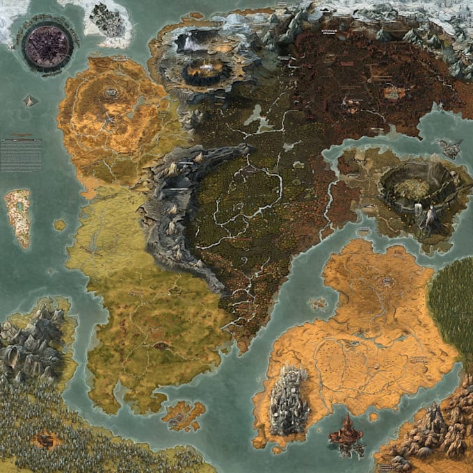 do fantasy map and city maps