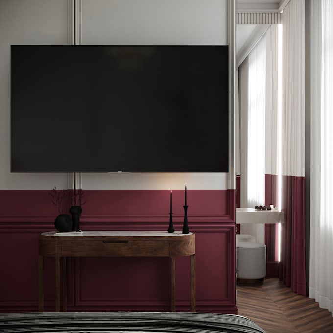 create professional interior design and 3d visualization