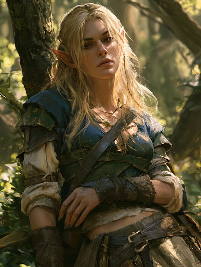 dnd, fantasy character and dnd character