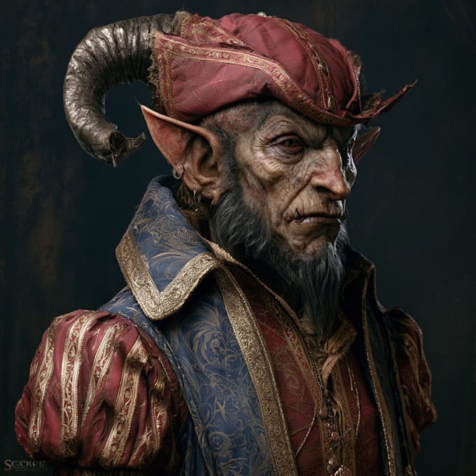fantasy horror and fantasy horror character