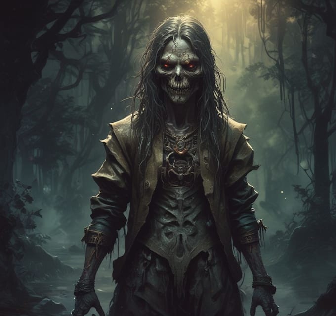 design dark and mysterious fantasy worlds