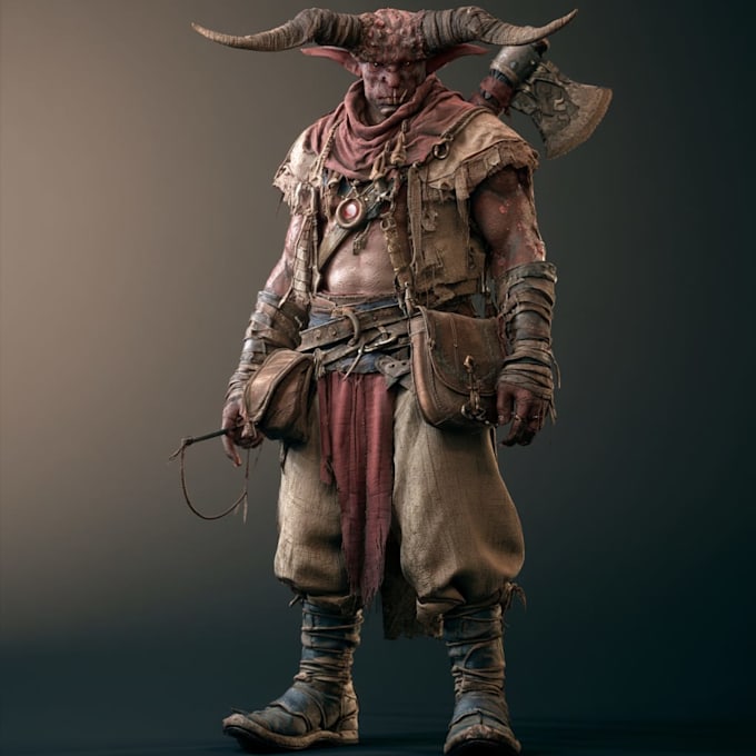 create creepy monsters and dark fantasy characters