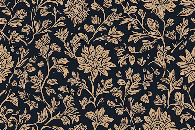 design hand draw seamless and wallpaper pattern