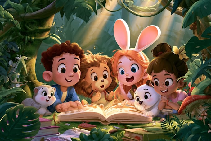 child book illustration, picture book illustration