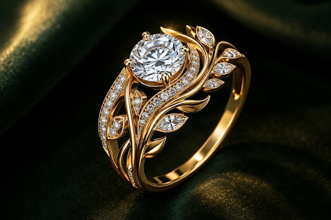 create jewelry tech pack, cad design technical drawing, 3d models and stl files