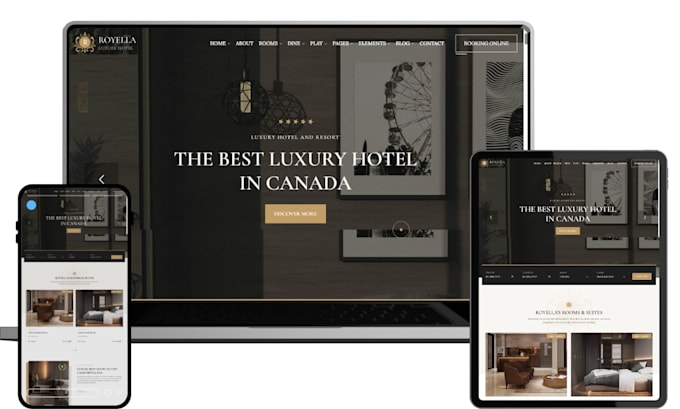 create luxury concierge wordpress website, travel booking, vacation planner site