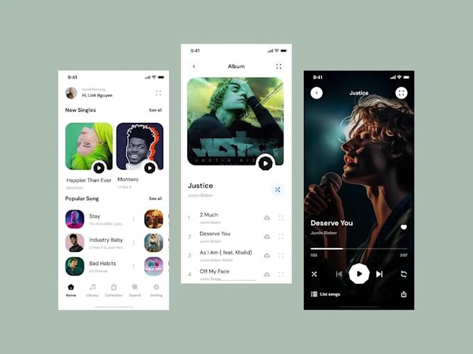 develop a podcast app, audio streaming app, or streaming app
