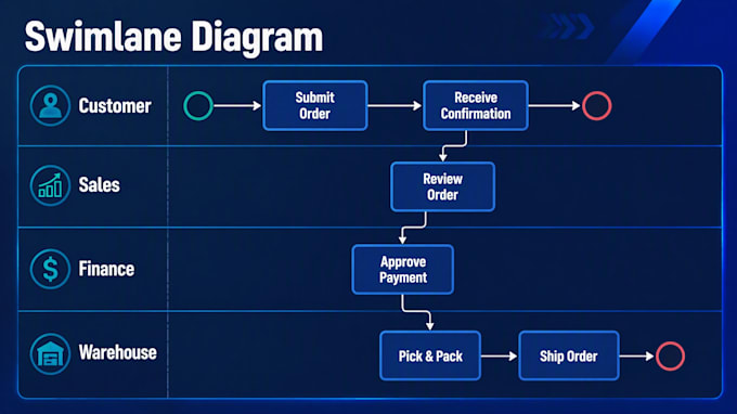 create professional process maps workflow diagrams and bpmn documentation