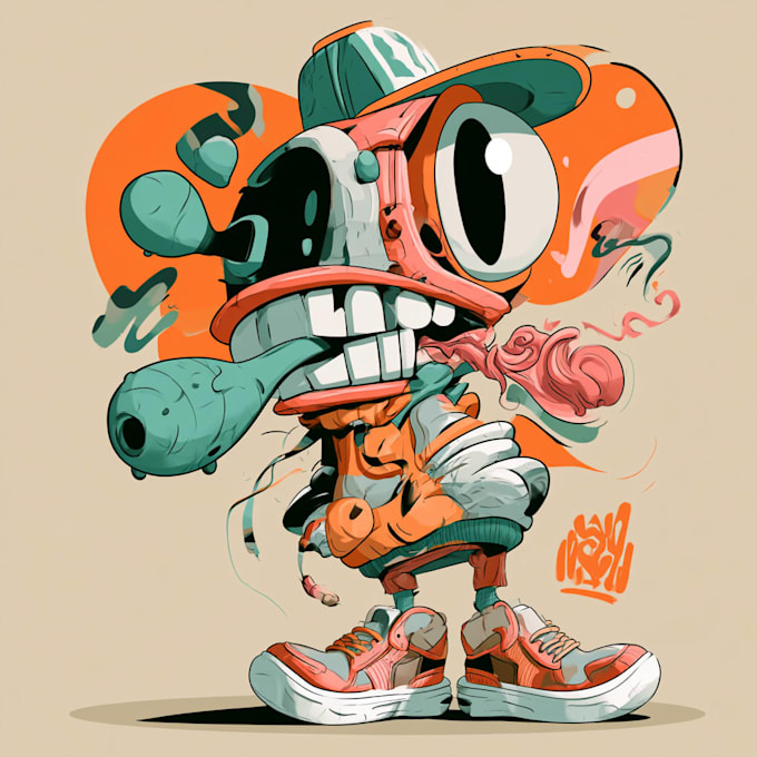 create cartoon character design