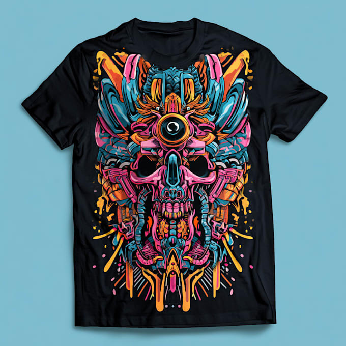 create custom streetwear t shirt design