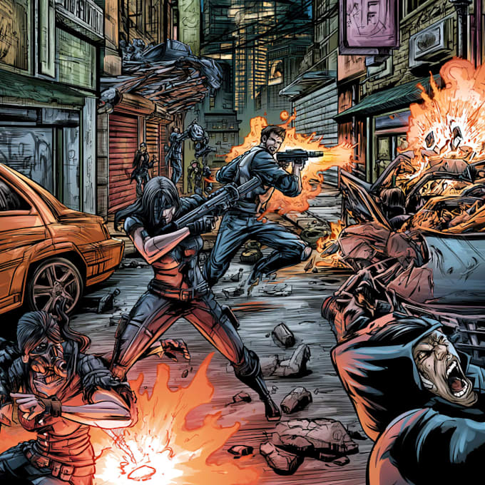 comic book professional artist