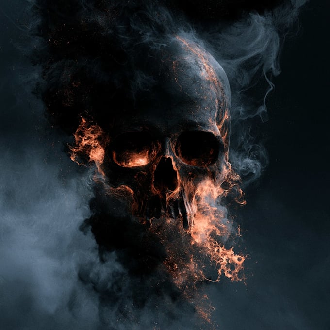 design skull mascot and illustration for you