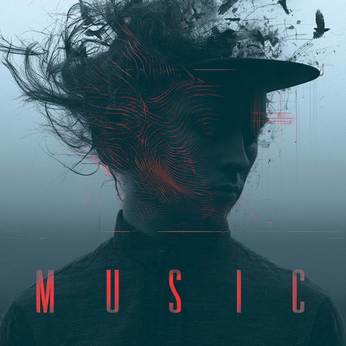 design a professional album cover