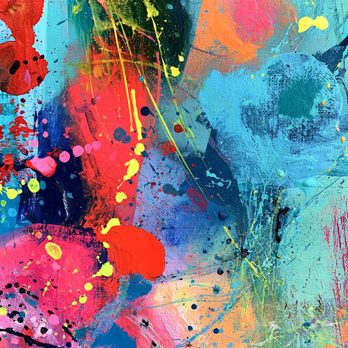 do amazing artistic digital abstract art prints