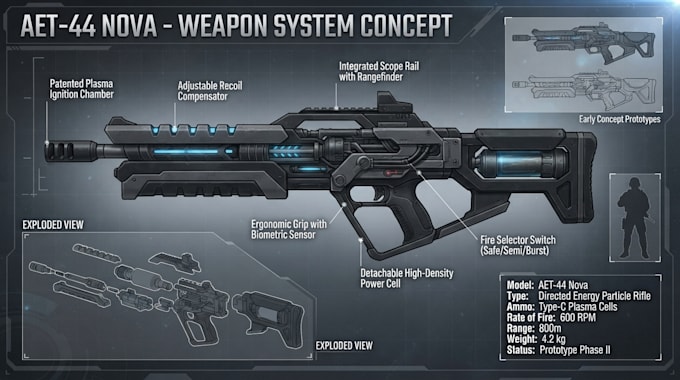 design knife, weapon, custom blade design, gun and sword model