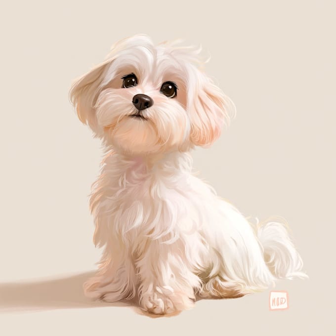 pet portrait into cute disney style