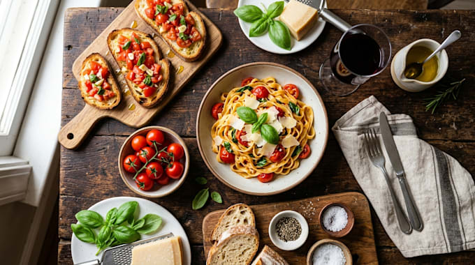design a modern restaurant website with menu and reservations