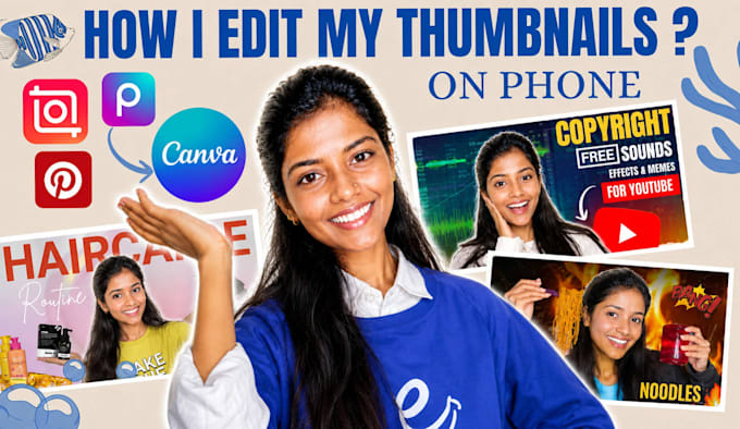 design thumbnails for social media