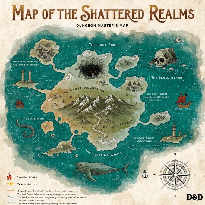 build a fantasy map for your dnd game