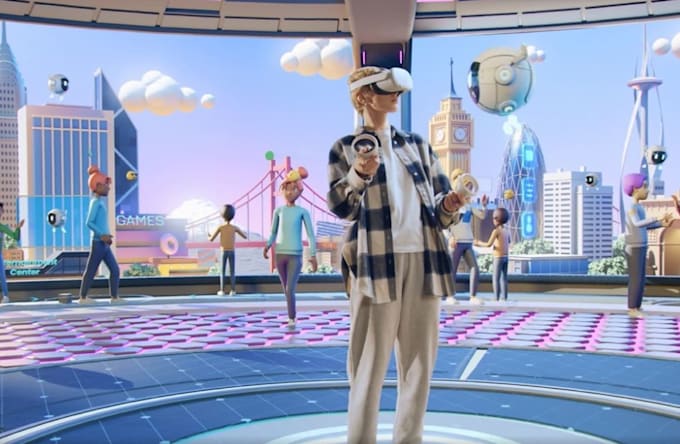web based metaverse development, VR experience, virtual world, multiplayer game