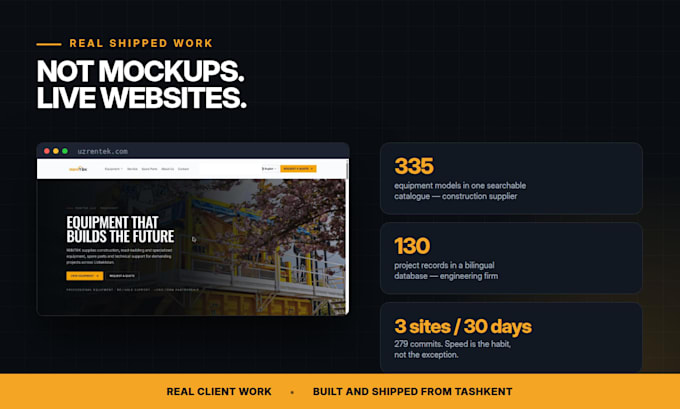 design and develop your urgent one page website in 24 hours