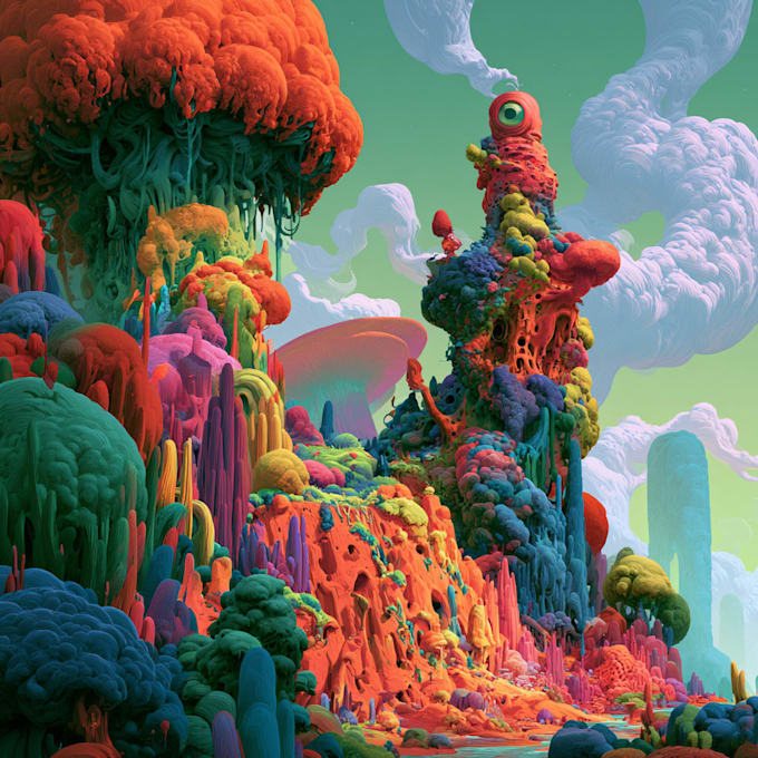 design an fantasy illustration
