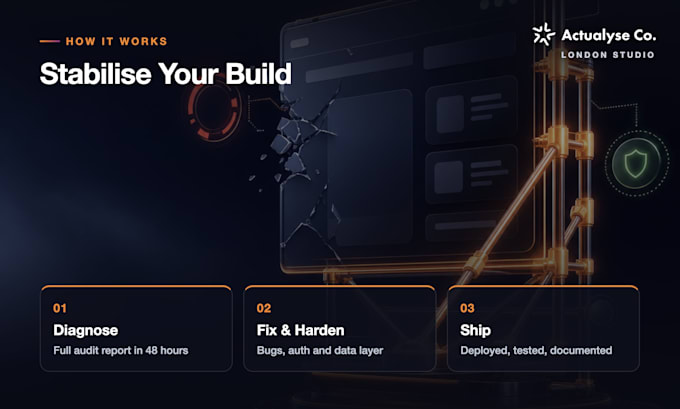 fix, debug and rescue your lovable, bolt or ai web app