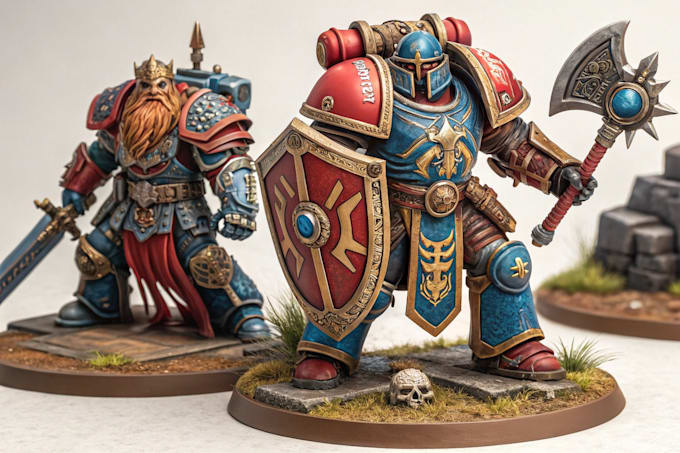 paint your warhammer miniatures