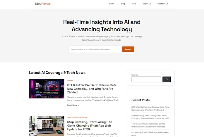 build a custom coded wordpress website, no elementor