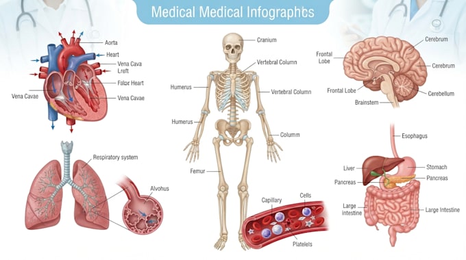 create anatomy, medical, and scientific illustrations