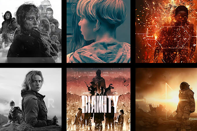 craft hollywood style blockbuster poster key art