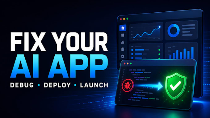 fix, debug and deploy your ai generated or vibe coded app